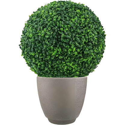 BallPlant 1+1 GRATIS: Kunstig Formklippet Vedlikeholdsfri Kuleplante Hagedekorasjon
