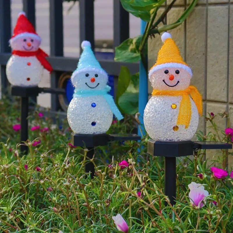Ledsen™ Snowman - Vanntett Solcelle-Snømannlampe