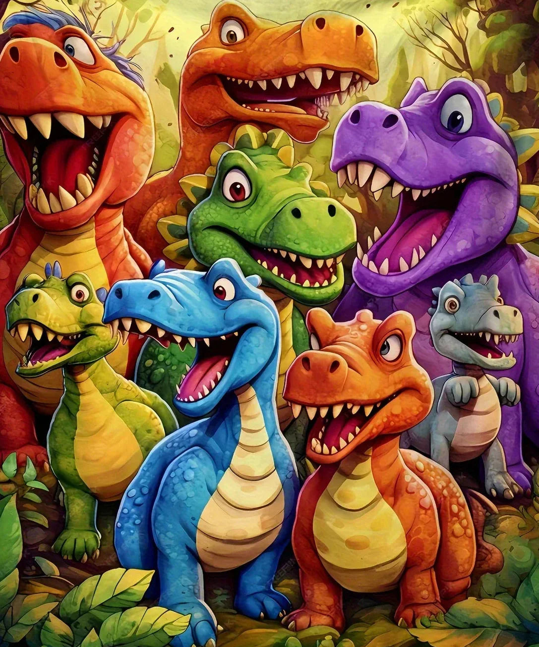 Kletshuts™ DinosaurBlanket: Mykt Og Koselig Dinosaurteppe For Barn