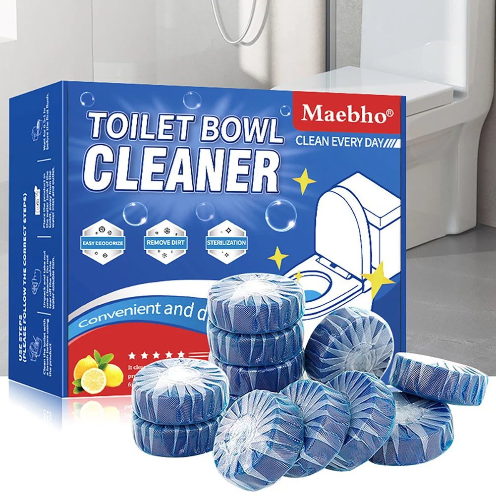 Cleaner Pro° ToiletTablets: Automatiske Drop-in Toalettrenstabletter