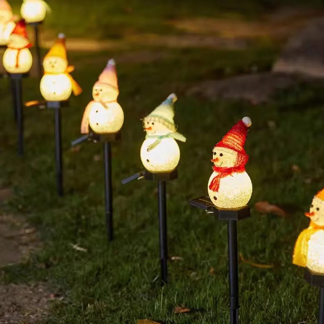 Ledsen™ Snowman - Vanntett Solcelle-Snømannlampe