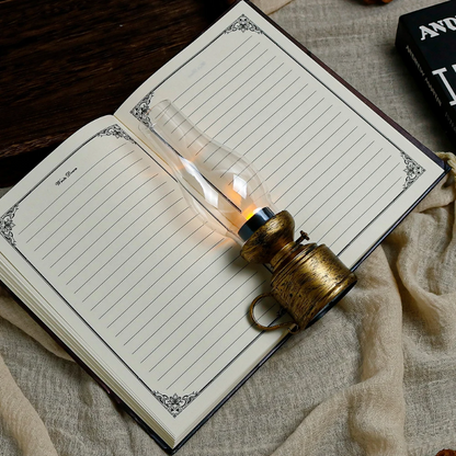 Ledsen™ VintageLamp 1+1 GRATIS: Vintage LED Petroleumslampe Med Flimrende Flamme
