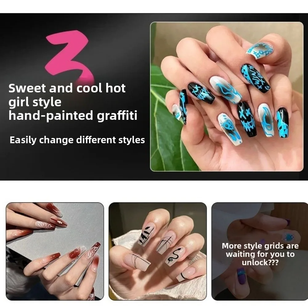 NailStyler™: Presisjon Neglekunst Liner Verktøysett Neglestyler