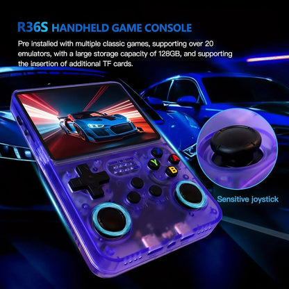 Kletshuts™ GameConsole: Genopladelig Klassisk Håndholdt Arkadespil Console