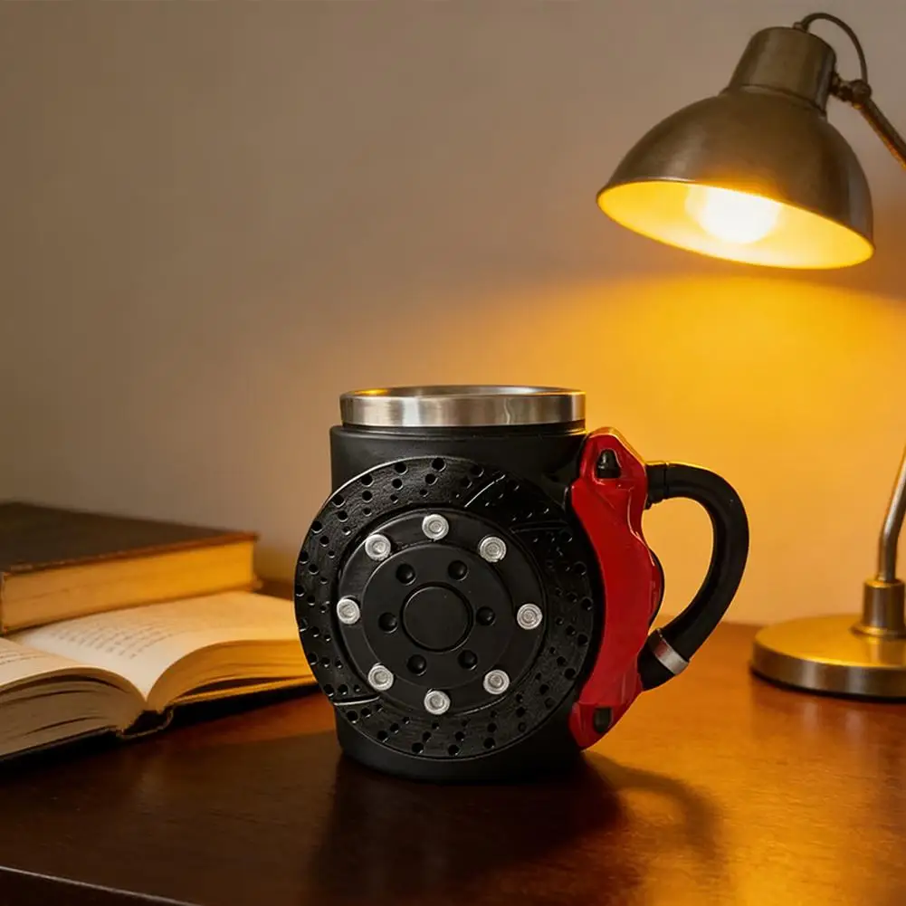 Globetrek° BrakeMug – Bilentusiast Racinginspirert Kaffebremsekrus