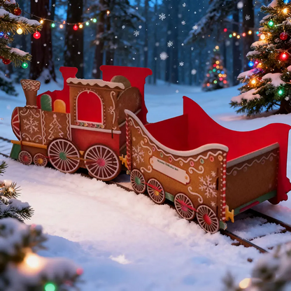 GiftTrain™ - Personliggjort Magisk Juletog-dekorasjon