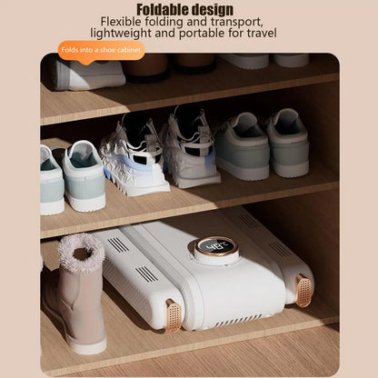 Globetrek° ShoeDryer - Bærbar Elektrisk Smart Foldbar Sko Tørrer