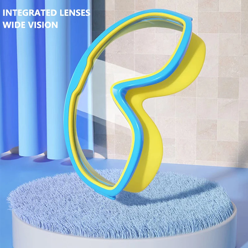 SoftGoggles 1+1 GRATIS: Stort Ramme Vandtæt Anti-Dug Sæt Bløde Goggles