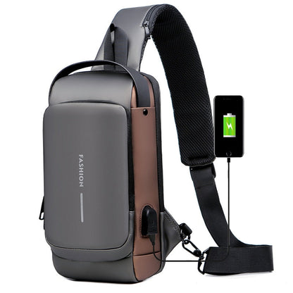 Icone™ Bag | Nytt design Crossbody SideBag Tyverisikker med Lader