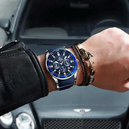 Jewelance™ LuxuriousWatch: Stilfuldt Præcisions Luksuriøs Ur Til Mænd
