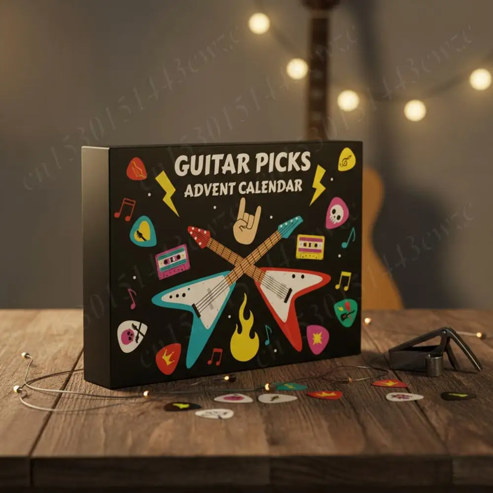 MusicAdvent™ – Ultimativ Gitarplekter Musikk Julekalender