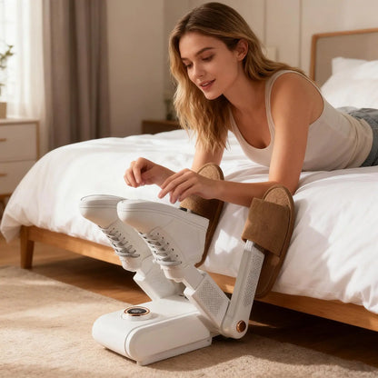 Globetrek° ShoeDryer - Bærbar Elektrisk Smart Foldbar Sko Tørrer
