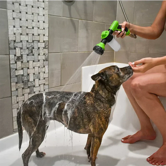 DogCatFri™ PetShower: Innebygd Sjampo-Vannslange