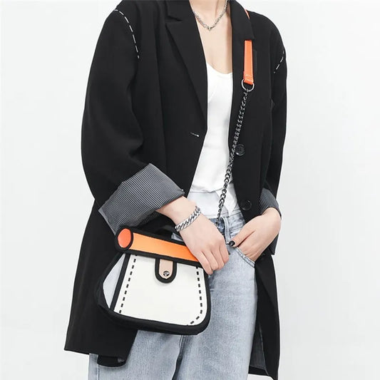 Icone™ CartoonBag - Vanntett 2D-Tegneserieveske