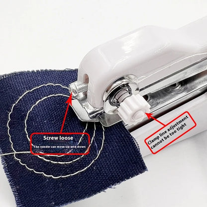 Globetrek° SewingMachine: Håndholdt Kompakt Bærbar Mini Symaskine