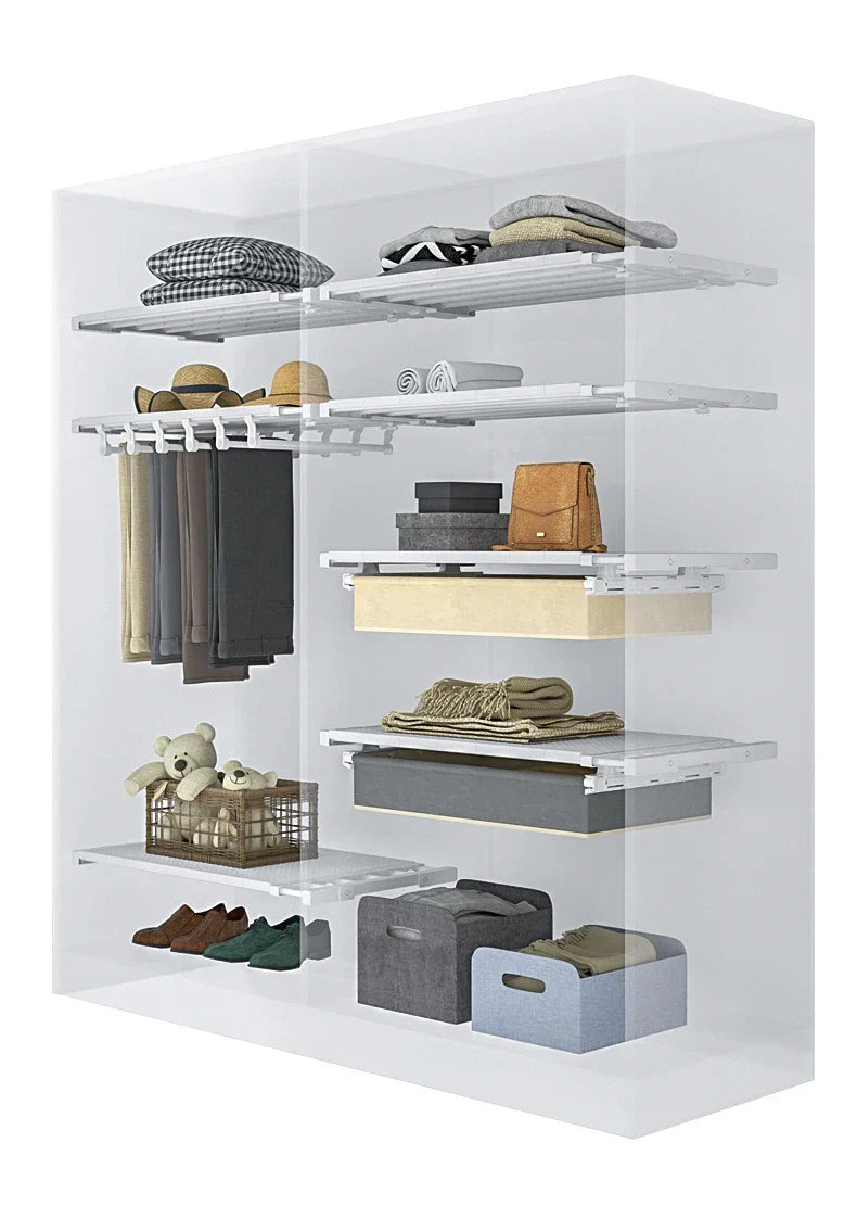 Globetrek° ExpandableShelf: Justerbar Oppbevaringshylle