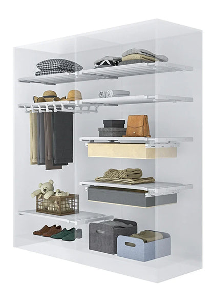 Globetrek° ExpandableShelf: Justerbar Oppbevaringshylle