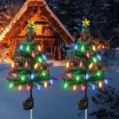 Ledsen™ MiniTree: Solcelle LED Juletre Mini For Stier