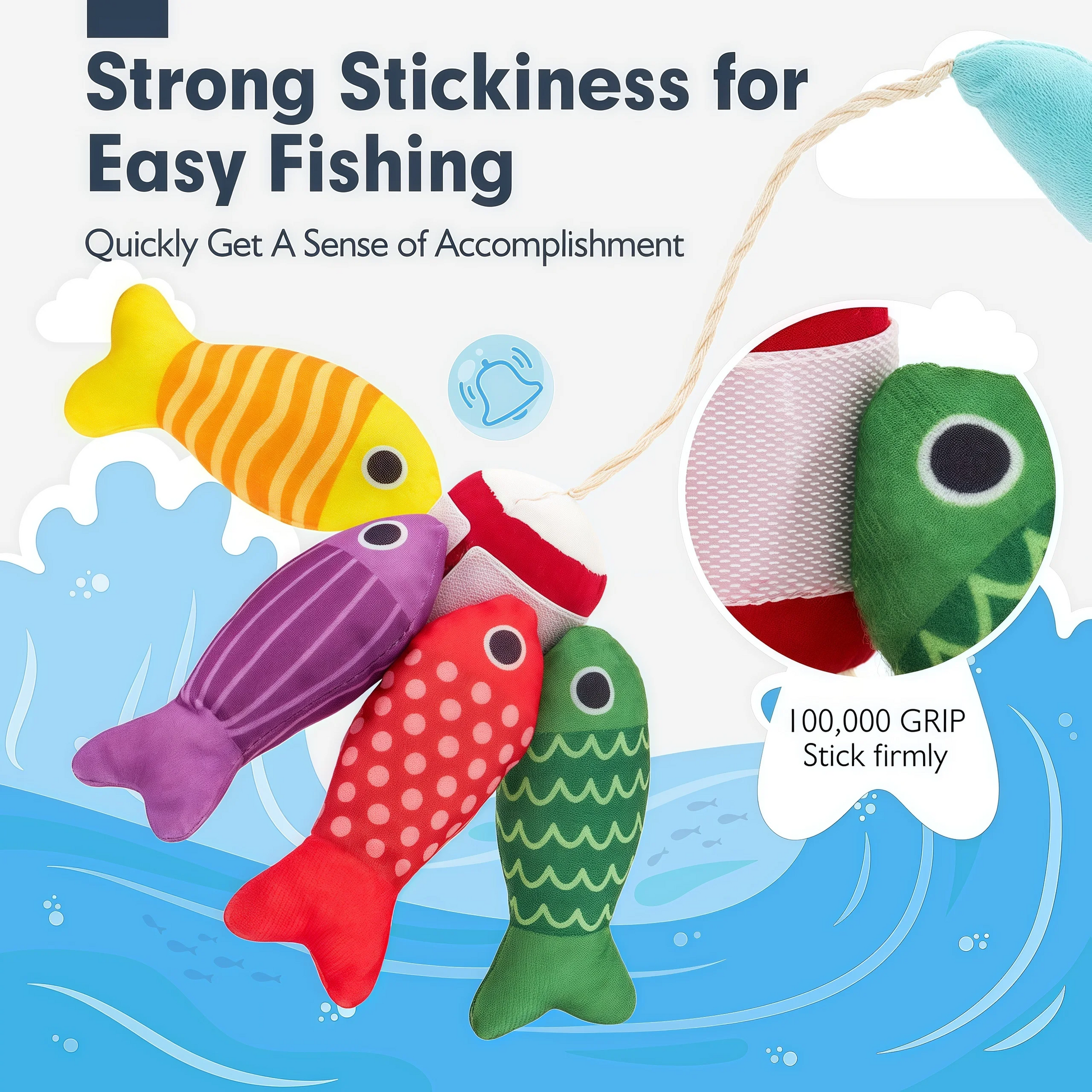 Kletshuts™ LittleFisherman: Morsomt Læringseventyr Little Fisherman Fiskesett