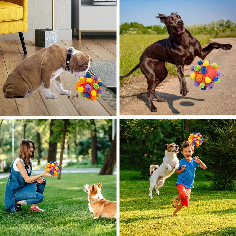 DogFri™ PetPuzzle - Interaktivt Puslespill Kjæledyr Leketøy