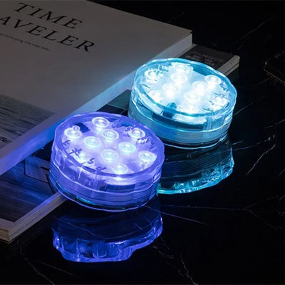 Ledsen™ PoolLights 1+1 GRATIS: Vanntett LED Basseng-, Bade- og Festlys