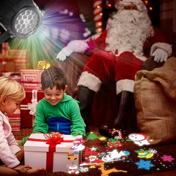 Ledsen™ ChristmasProjector: Nydelig Magisk Jul Projektor Dekorasjonslys