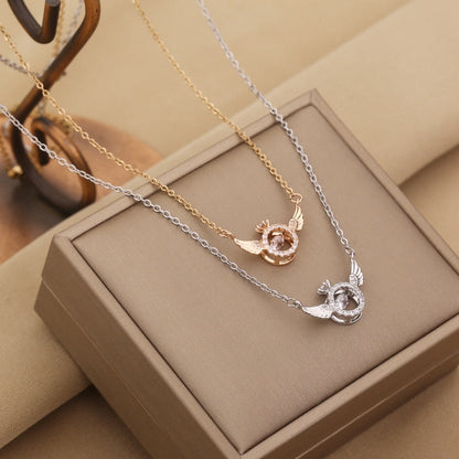 Jewelance™ - Elegant Halskjede Med Englevinger