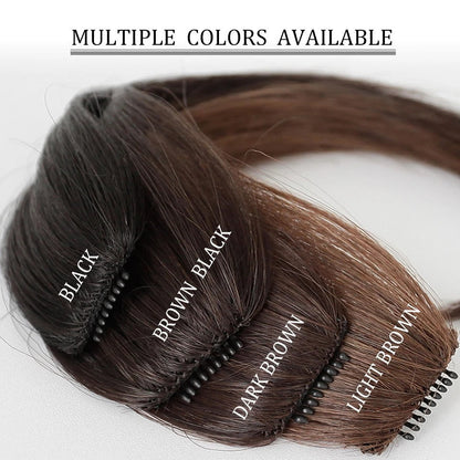 Rose® HairBangs 1+1 GRATIS: Delvis hår pannelugg hårstykke foran klemme