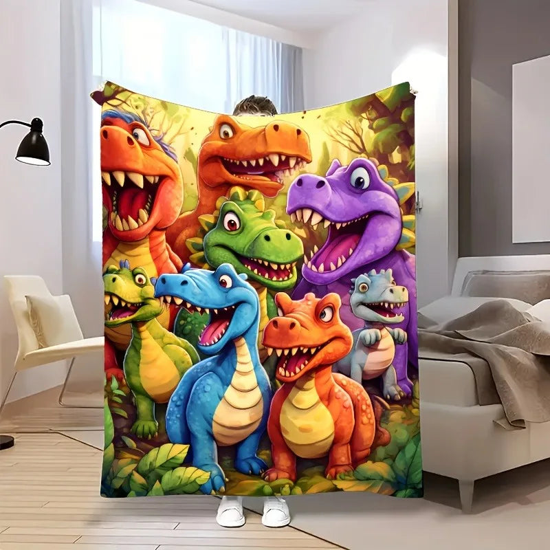 Kletshuts™ DinosaurBlanket: Mykt Og Koselig Dinosaurteppe For Barn