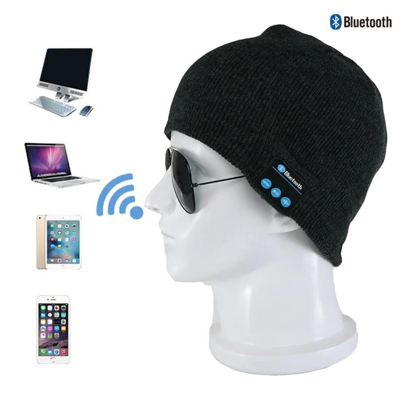Icone™ MultiBeanie: Multifunksjonell LED-lys og Bluetooth Varm Lue