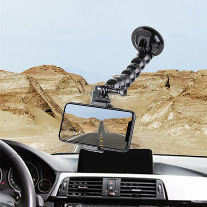 GlideHold® FlexibleHolder 1+1 GRATIS: Universal Suge Grundlag Svanehals Telefon Fleksibel Holder