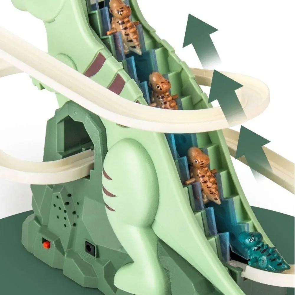 Kletshuts™ DinoSlide: Automatisk Dino Slide Spor Leketøy For Barn