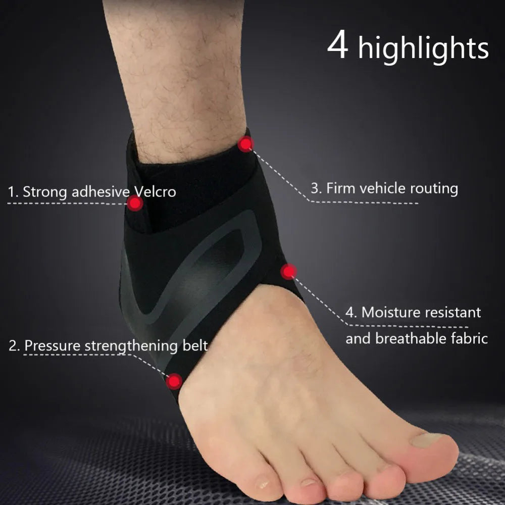 Happy™ AnkleSleeve 1+1 GRATIS: Ankelavlastning og restitusjonsstøtte