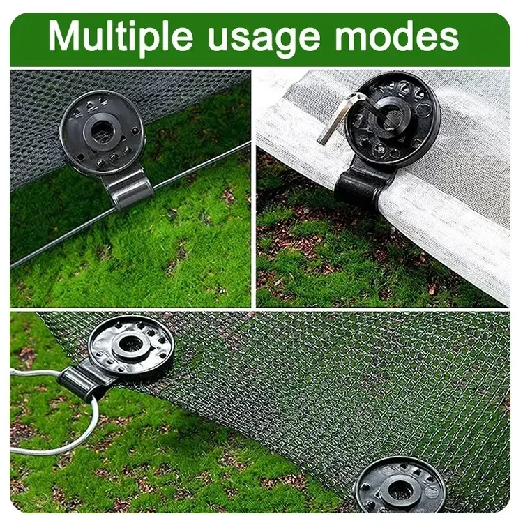 GlideHold® ShadeClips: Utendørs Telt Og Stoffskygge Slitesterke Klips