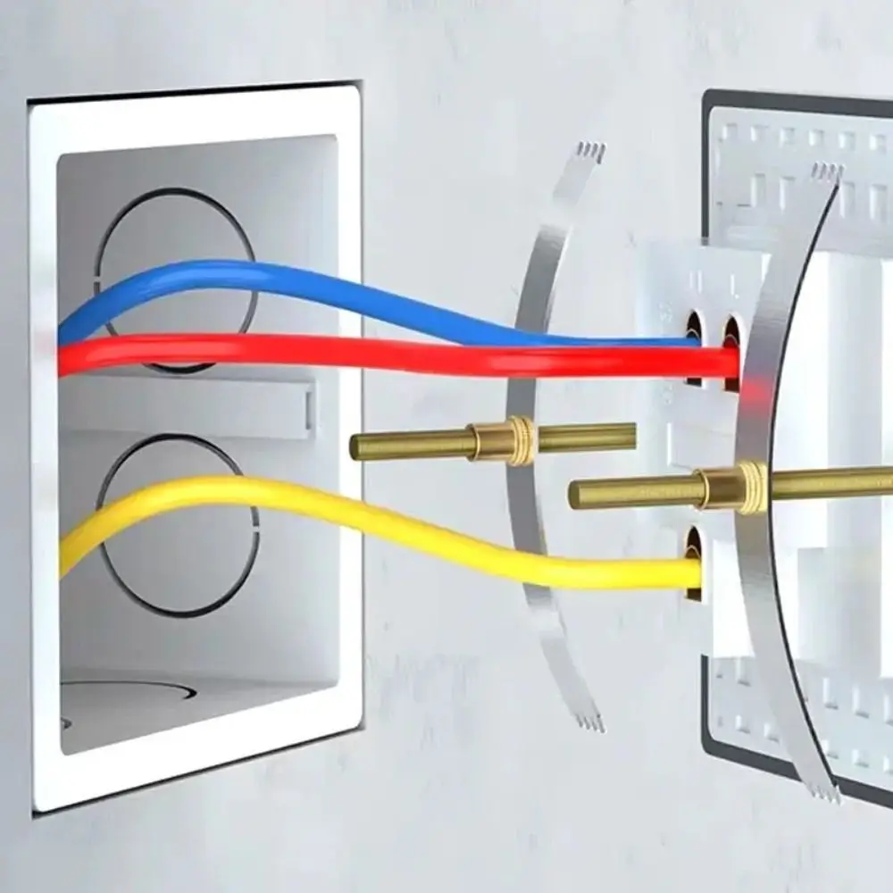 SocketFixer 2+2 GRATIS - Sikker Stikkontakt Passe Let Installation Udtag Reparation Beslag Fixer