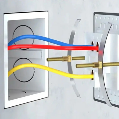 SocketFixer 2+2 GRATIS - Sikker Stikkontakt Passe Let Installation Udtag Reparation Beslag Fixer