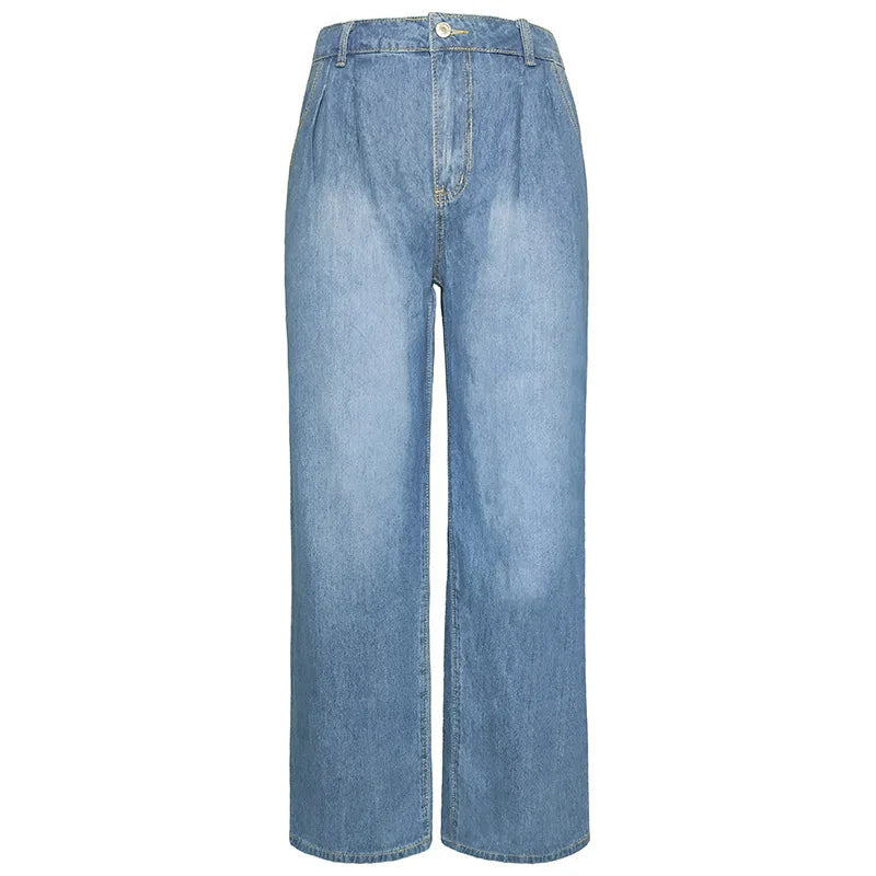 Icone™ FlaredJeans: Stilfull Løs Flared Jeans