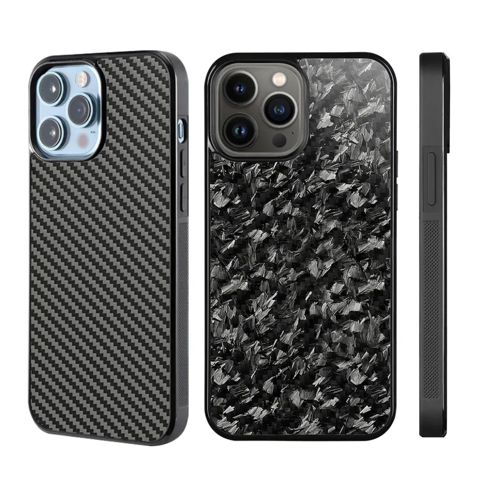 CaseCrafted® Carbon - Eksepsjonelt Håndlaget Telefondeksel i Karbonfiber