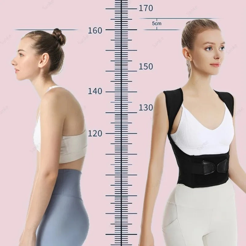 Icone™ CorrectionBelt: Justerbart rygg-holdningskorrigerende belte