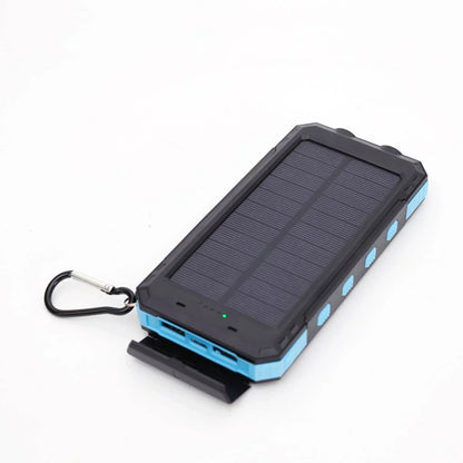 PowerBank - Bærbar Solcelle Trådløs Strømbank