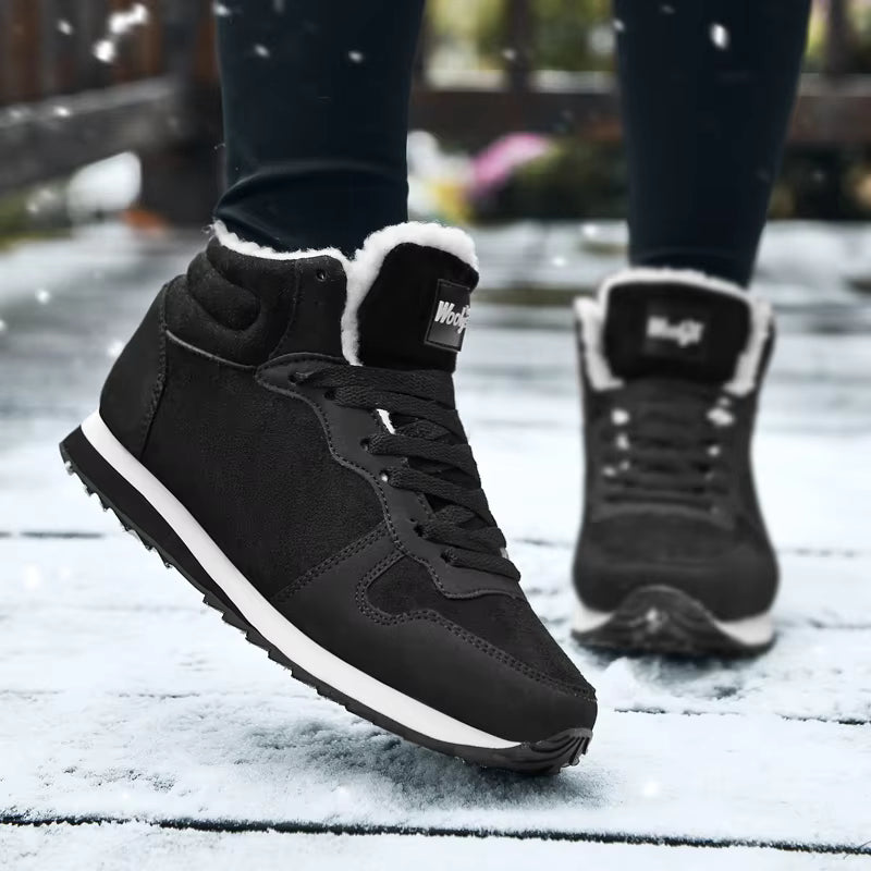 Happy™ SnugSneakers - Menns Ultimate Høyskårne Komfortable Snug Sneakers