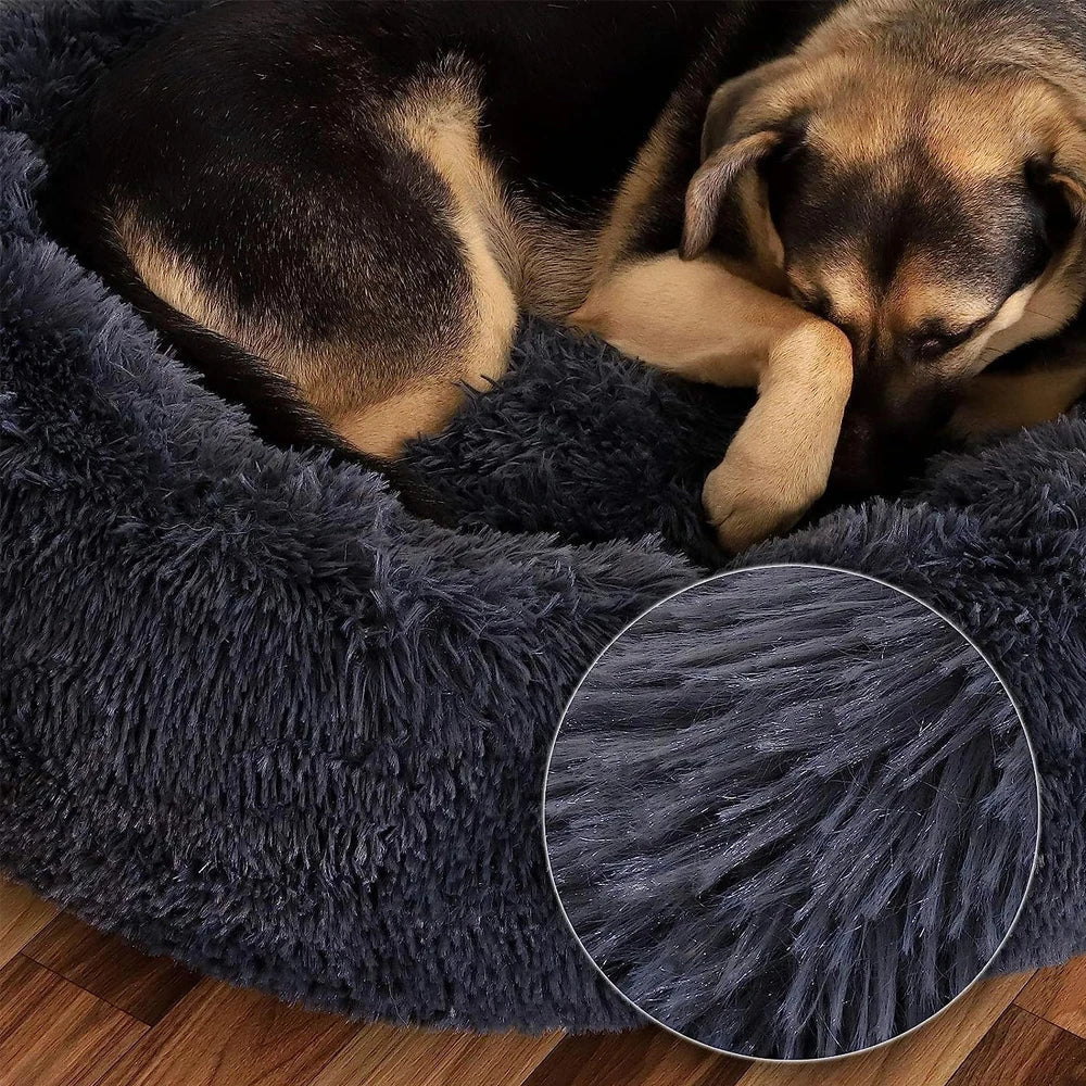 DogCatFri™ FurryBed: Komfortabel og Beroligende Seng til Kjæledyr