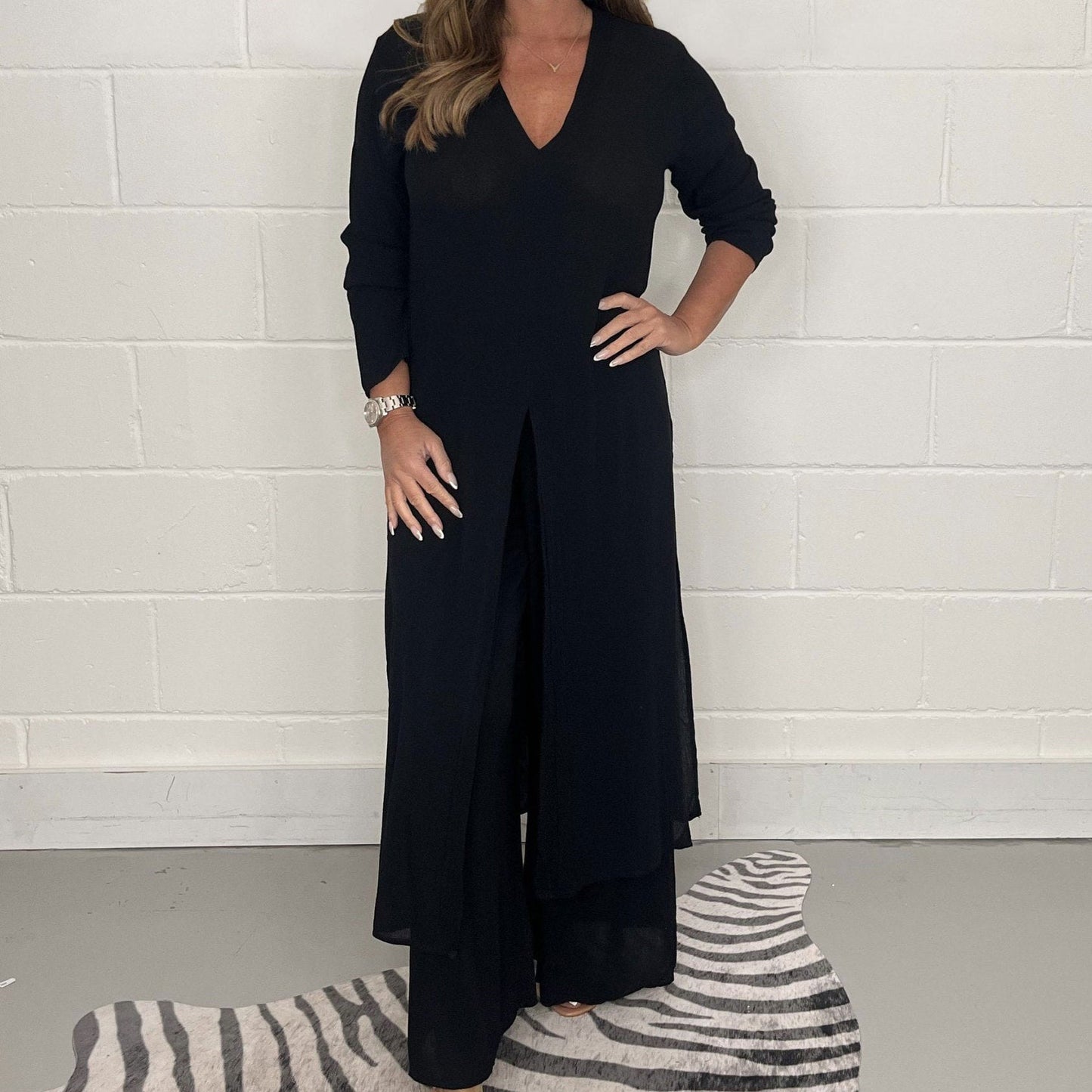 Icone™ MatchSet: Afslappet Stilfuld To-Delt Outfit Match Sæt