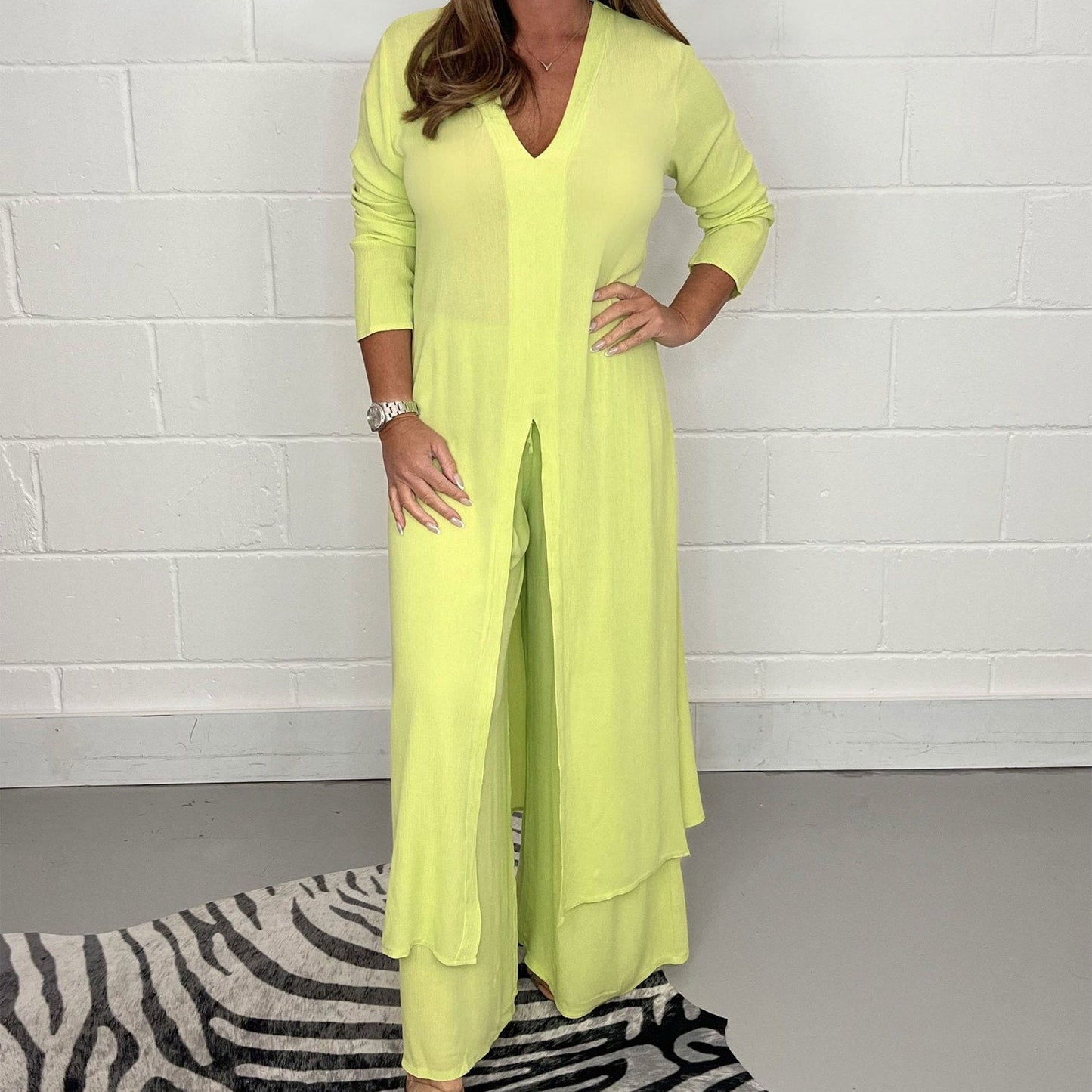 Icone™ MatchSet: Afslappet Stilfuld To-Delt Outfit Match Sæt