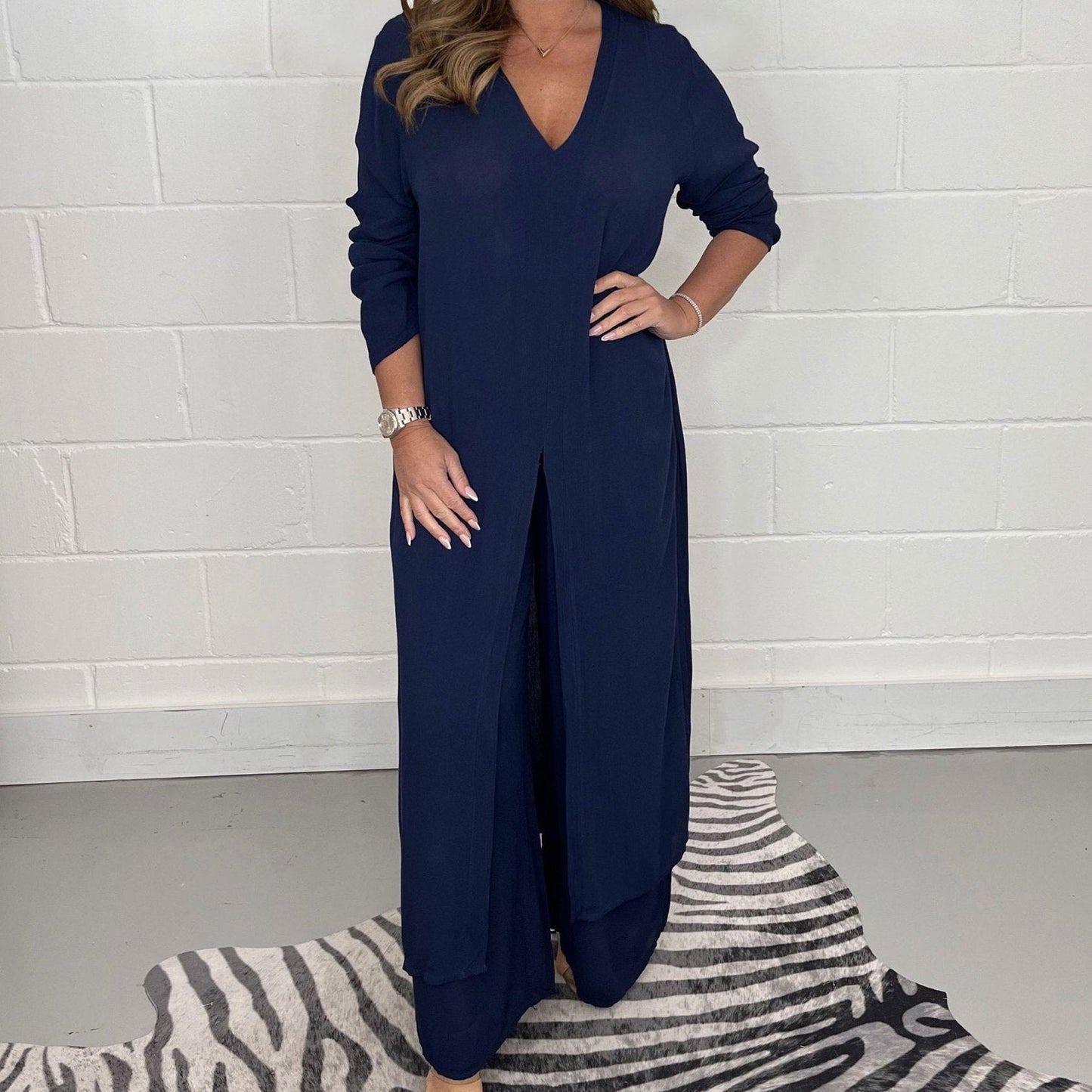Icone™ MatchSet: Afslappet Stilfuld To-Delt Outfit Match Sæt