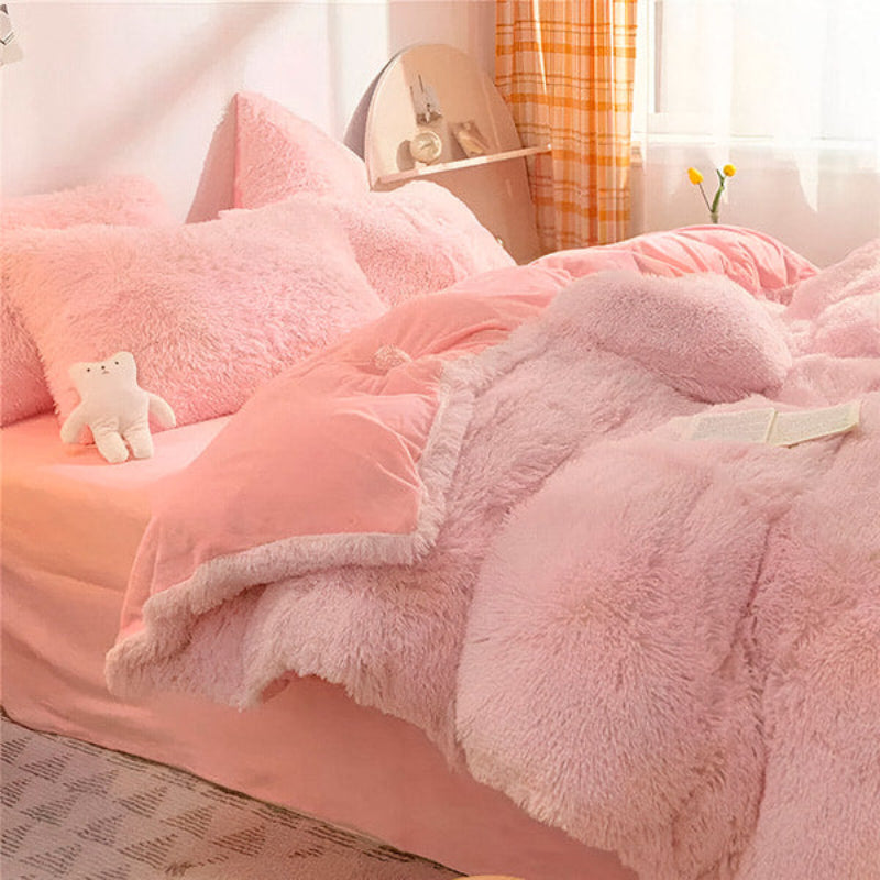 CozySheet - Varmt, Hyggeligt, Blødt Sengetæppe Komplet Sæt
