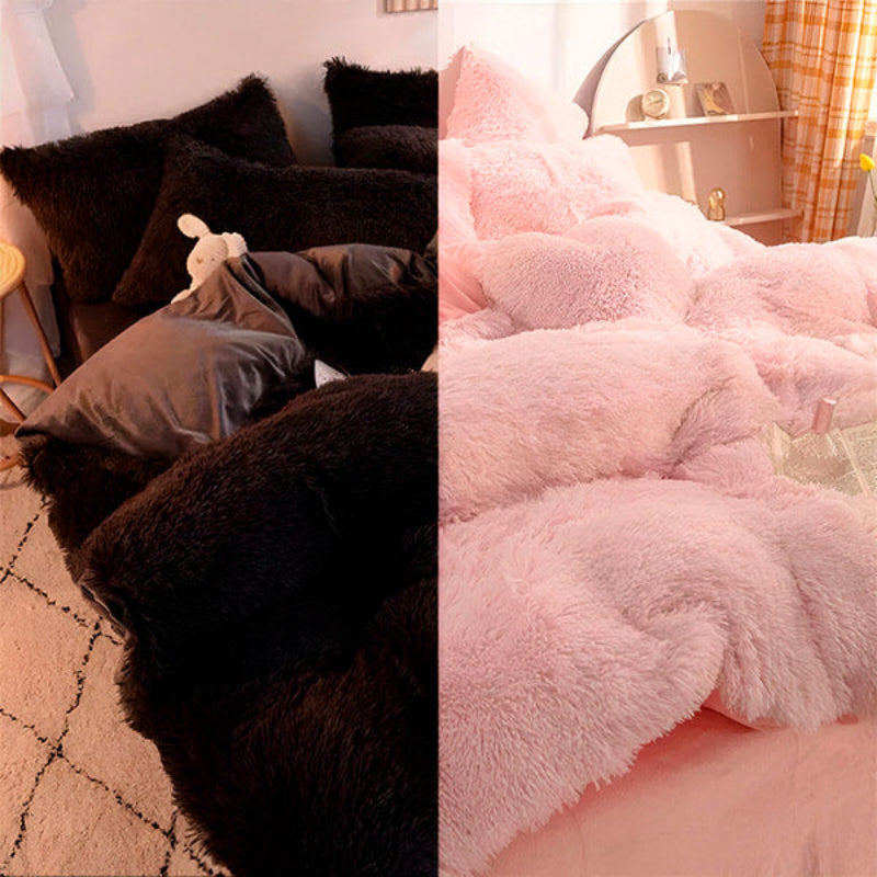 CozySheet - Varmt, Hyggeligt, Blødt Sengetæppe Komplet Sæt