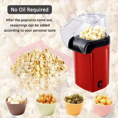 Globetrek° PopcornMaker: Bærbar Enkel Å Bruke Luft Popcorn Maskin