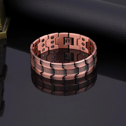 Jewelance™ MagneticBracelet 1+1 GRATIS: Premium Tre-rads Design Magnetisk Armbånd