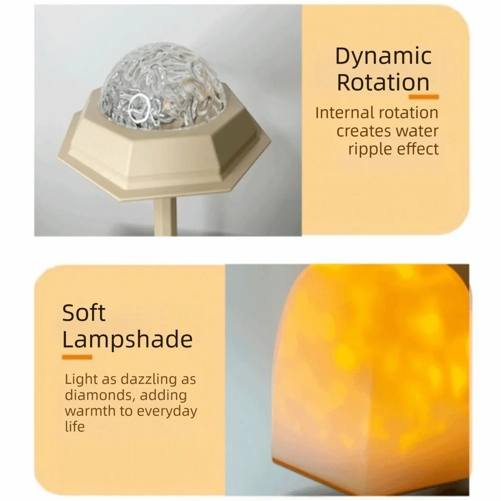 Ledsen™ MagicalLamp: Elegant LED Vanneffekt Ambient Magisk Lampe